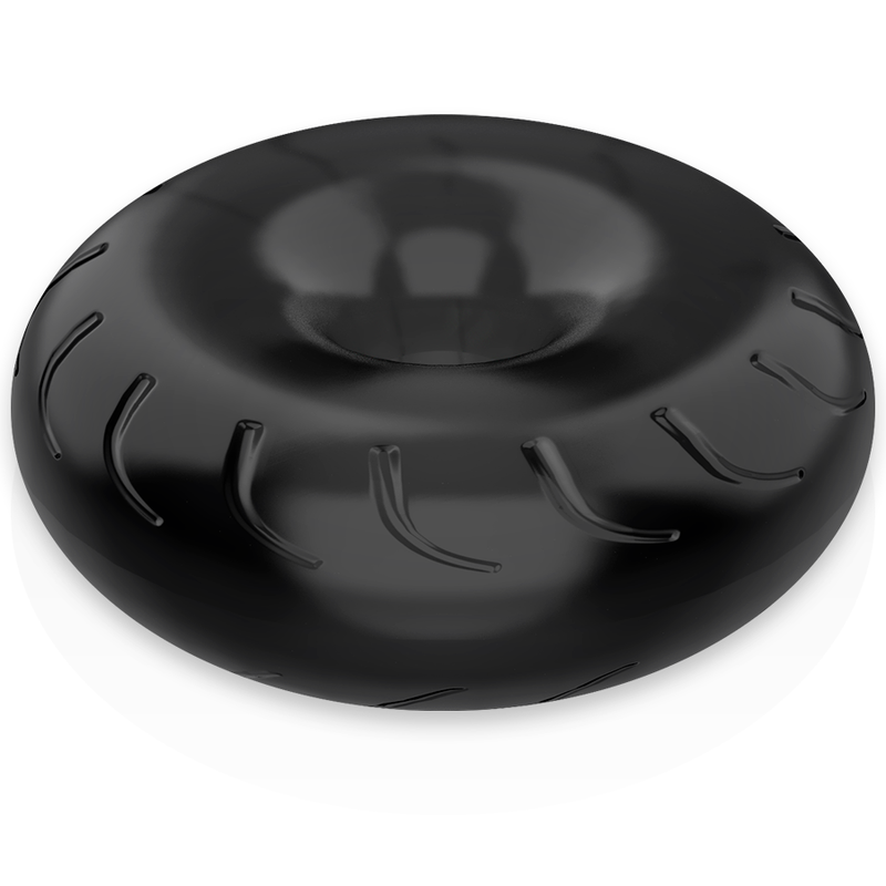 POWERING - SUPER FLEXIBLE Y RESISTENTE ANILLO PENE  5CM PR08 NEGRO POWERING