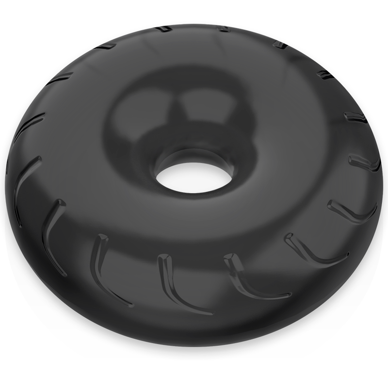 POWERING - SUPER FLEXIBLE Y RESISTENTE ANILLO PENE  5CM PR08 NEGRO POWERING