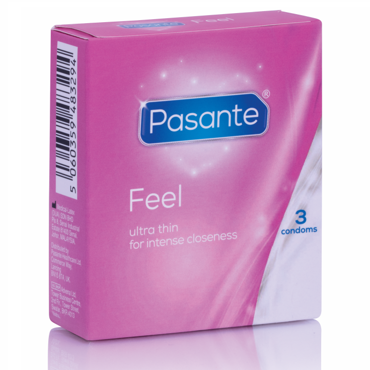 PASANTE - PRESERVATIVOS SENSITIVE ULTRAFINO 3 UNIDADES PASANTE