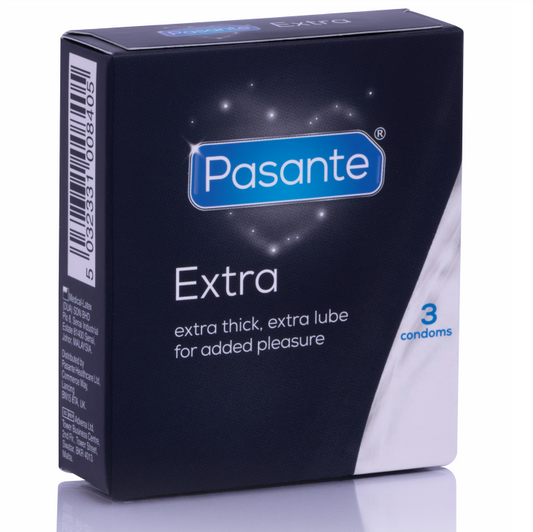 PASANTE - EXTRA PRESERVATIVO EXTRA GRUESOS 3 UNIDADES PASANTE