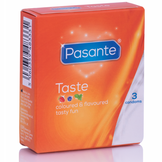 PASANTE - PRESERVATIVOS SABORES 3 UNIDADES PASANTE