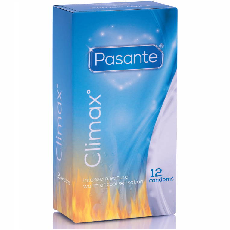 PASANTE - CLIMAX 6 EFECTO CALOR + 6 EFECTO FRIO / 12UNIDADES PASANTE