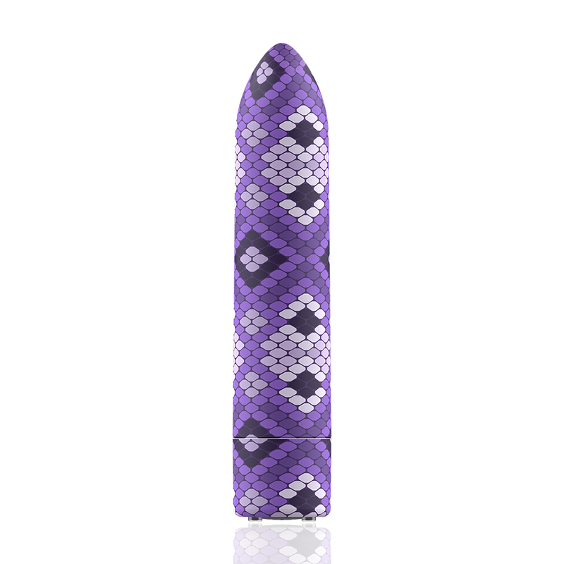 CUSTOM BULLETS - BALA RECARGABLE SNAKE LILA 10 INTENSIDADES CUSTOM BULLETS
