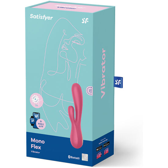 SATISFYER MONO FLEX ROSA CON APP SATISFYER CONNECT