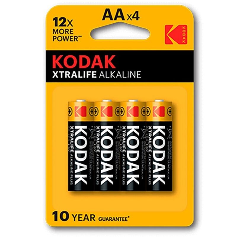 KODAK - XTRALIFE PILA ALCALINA AA LR6 BLISTER*4 KODAK