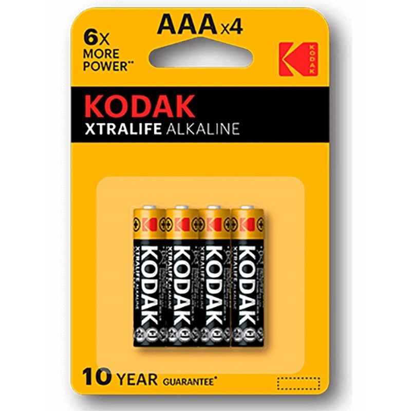 KODAK - XTRALIFE PILA ALCALINA AAA LR03 BLISTER*4 KODAK
