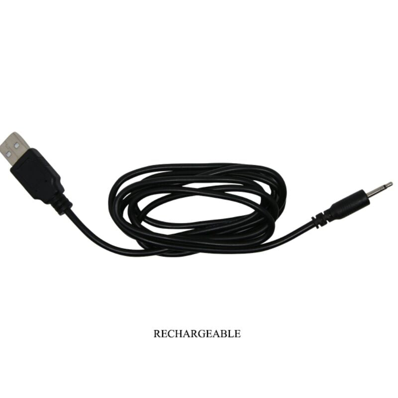 MR PLAY - PLUG ANAL VIBRADOR NEGRO RECARGABLE MR PLAY