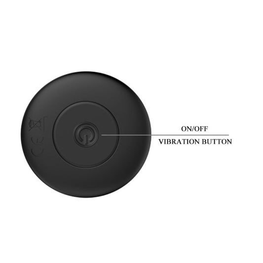 MR PLAY - PLUG ANAL VIBRADOR NEGRO RECARGABLE MR PLAY