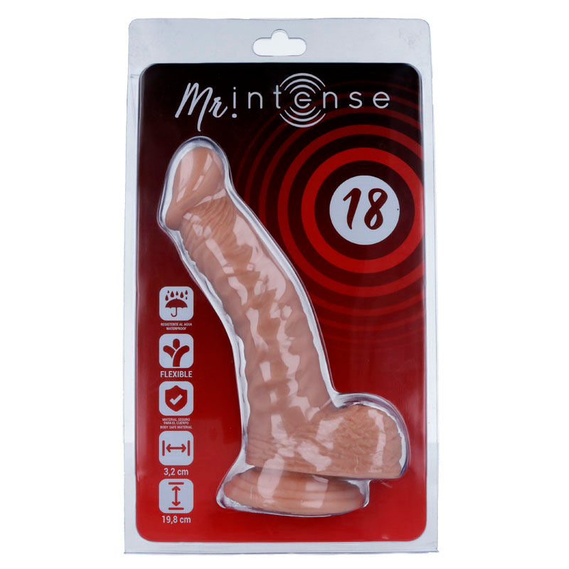MR INTENSE - 18 PENE REALISTICO 19.8 CM -O- 3.2 CM MR. INTENSE