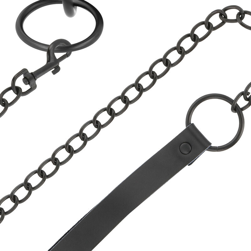 DARKNESS - COLLAR CON CADENA NEGRO DARKNESS BONDAGE