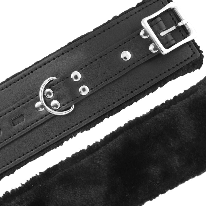 DARKNESS - ESPOSAS BDSM FORRADAS EN NEGRO DARKNESS BONDAGE
