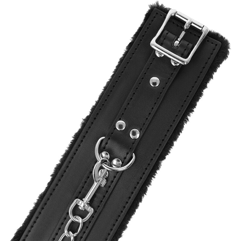 DARKNESS - ESPOSAS BDSM FORRADAS EN NEGRO DARKNESS BONDAGE