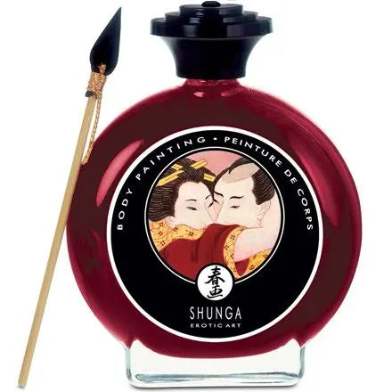 SHUNGA - PINTURA CORPORAL DE FRESAS Y CAVA SHUNGA MASSAGE CREAM