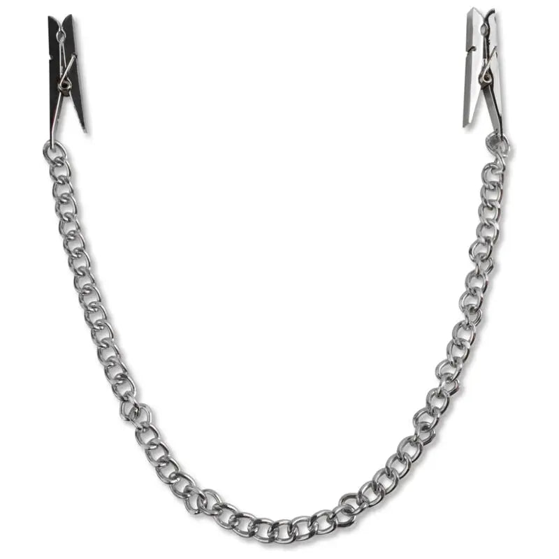 FETISH FANTASY SERIES - SERIES CADENA PARA PEZONES PLATA FETISH FANTASY SERIES