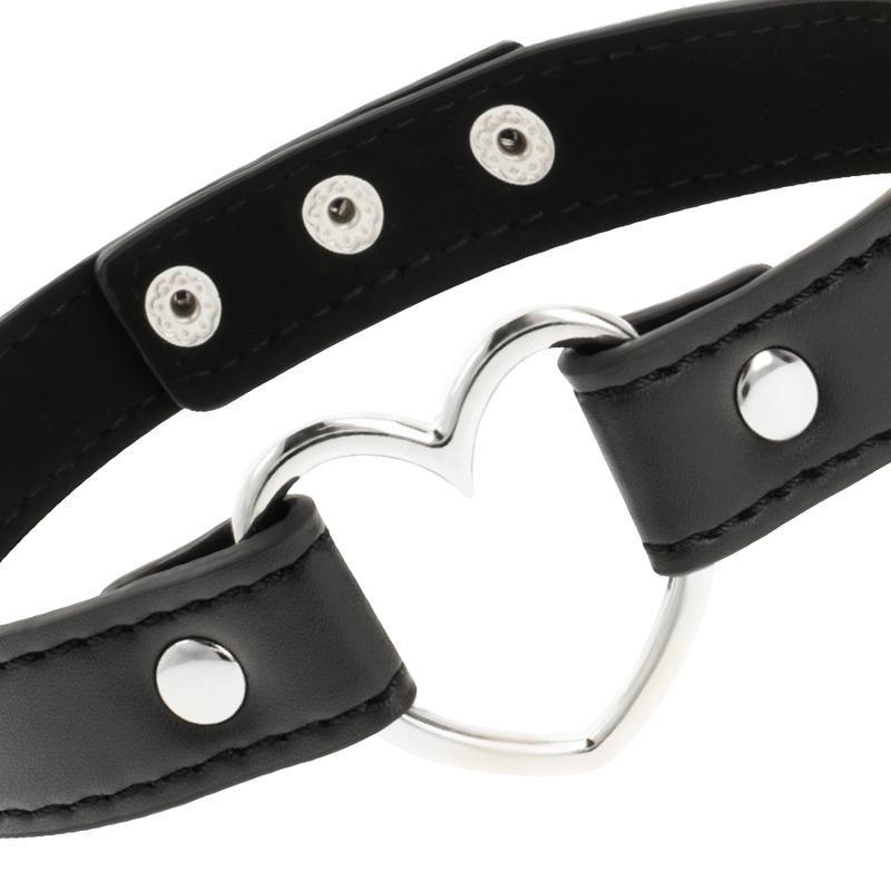 COQUETTE CHIC DESIRE - COLLAR CUERO VEGANO ACCESORIO WOMAN CORAZÓN COQUETTE ACCESSORIES