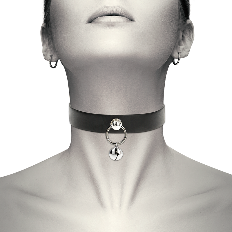 COQUETTE CHIC DESIRE - COLLAR CUERO VEGANO ACCESORIO WOMAN CASCABEL/ARO COQUETTE ACCESSORIES