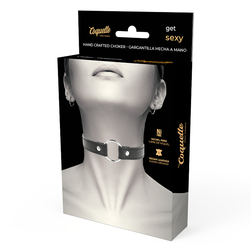 COQUETTE CHIC DESIRE - COLLAR CUERO VEGANO ACCESORIO WOMAN COQUETTE ACCESSORIES