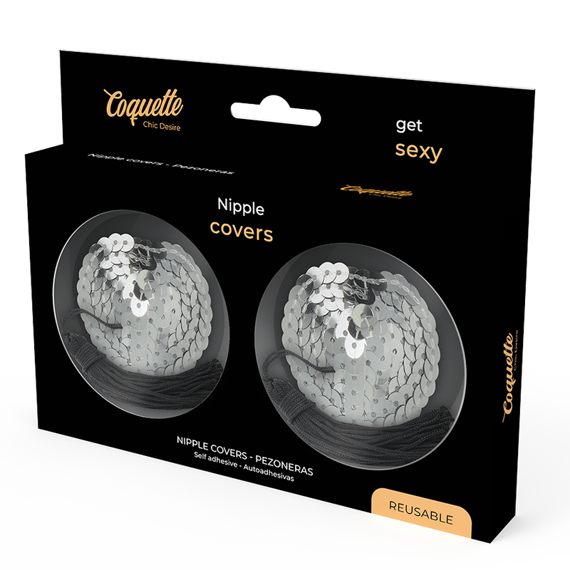 COQUETTE CHIC DESIRE - CUBRE PEZONES SILVER COQUETTE ACCESSORIES