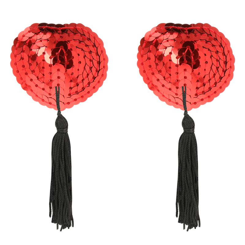 COQUETTE CHIC DESIRE - CUBRE PEZONES ROJO COQUETTE ACCESSORIES