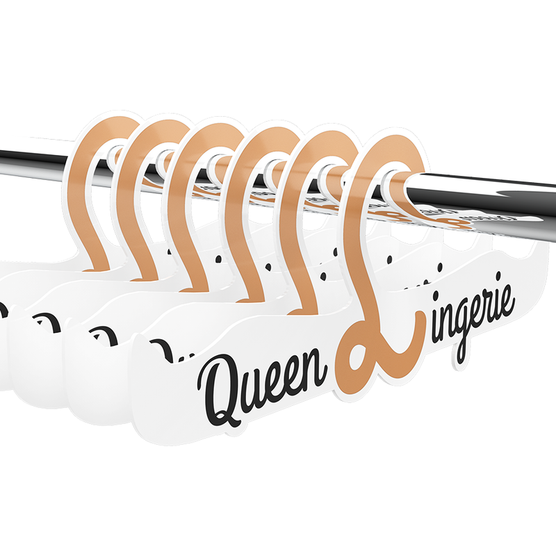 QUEEN LINGERIE - PERCHA PARA LENCERIA 27.5 CM 1 UNIDAD QUEEN LINGERIE