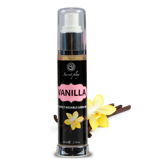SECRETPLAY - LUBRICANTE 2-1 EFECTO CALOR VAINILLA 50 ML SECRETPLAY COSMETIC
