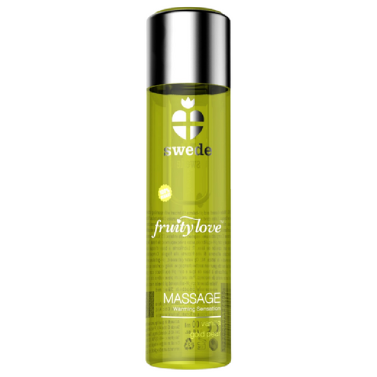 SWEDE - FRUITY LOVE ACEITE EFECTO CALOR VAINILLA Y PERA 120 ML SWEDE