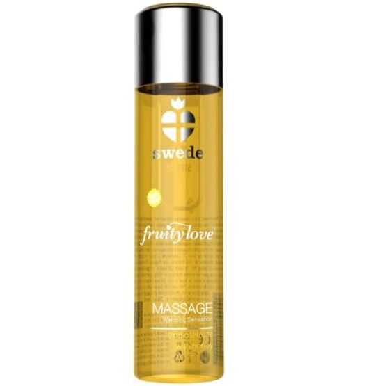 SWEDE - FRUITY LOVE ACEITE EFECTO CALOR FRUTAS TROPICALES Y MIEL 60 ML SWEDE