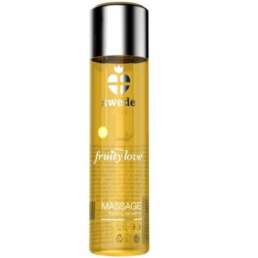SWEDE - FRUITY LOVE ACEITE EFECTO CALOR FRUTAS TROPICALES Y MIEL 60 ML SWEDE