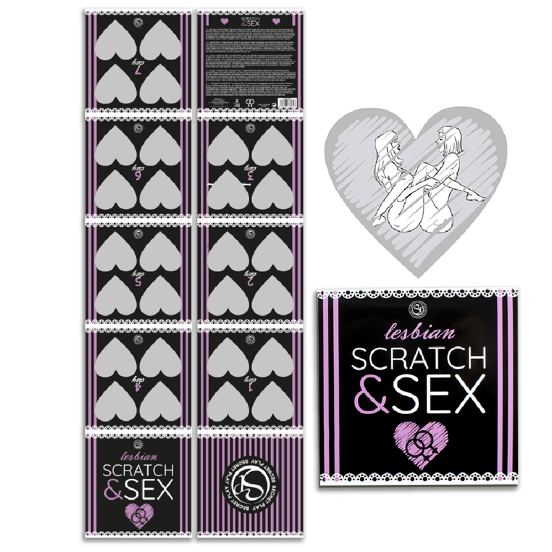 SECRETPLAY - SCRATCH & SEX JUEGO PAREJAS POSTURAS LESBICAS (ES/EN/FR/PT/DE) SECRETPLAY 100% GAMES