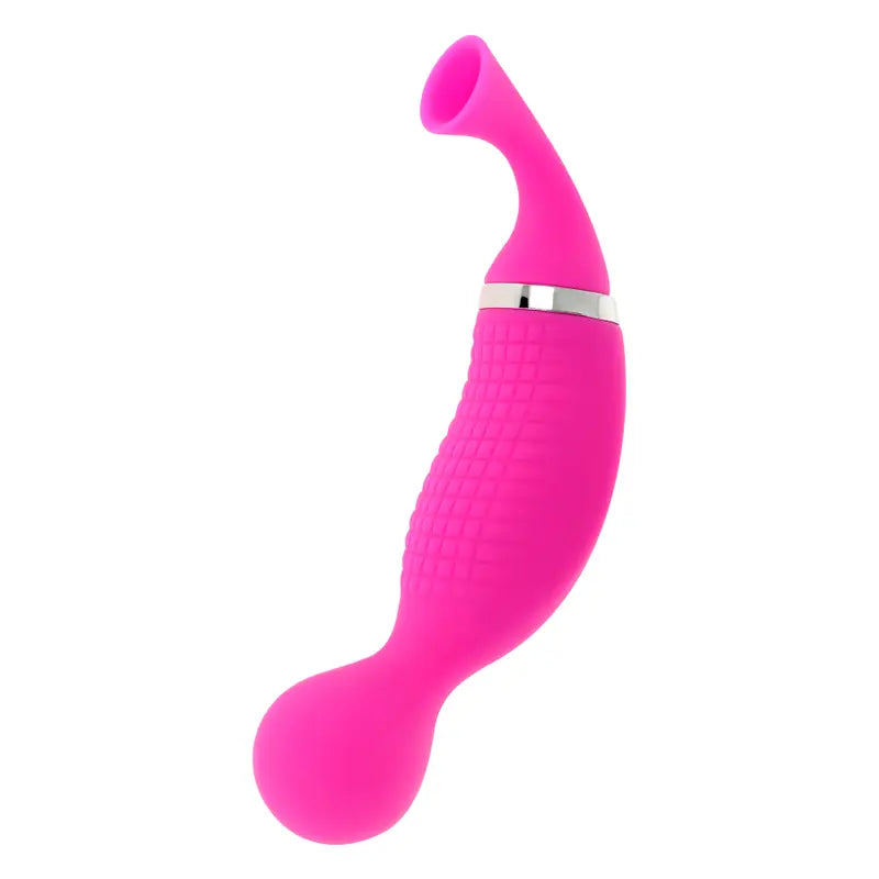MORESSA - KIRK DUO SUCCIONADOR + MASAJEADOR MULTI PRESTACIONES PREMIUM SILICONE RECARGABLE MORESSA