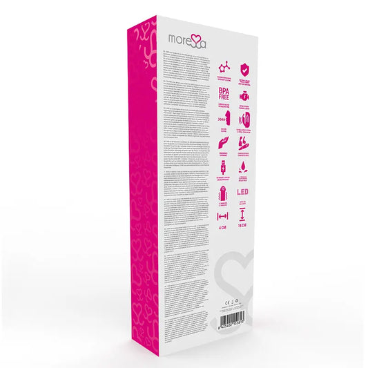 MORESSA - KIRK DUO SUCCIONADOR + MASAJEADOR MULTI PRESTACIONES PREMIUM SILICONE RECARGABLE MORESSA
