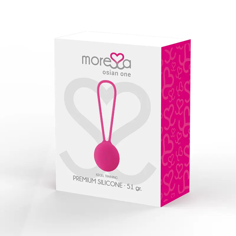 MORESSA - OSIAN ONE ENTRENAMIENTO SUELO PELVICO 51gr PREMIUM SILICONA ROSA MORESSA