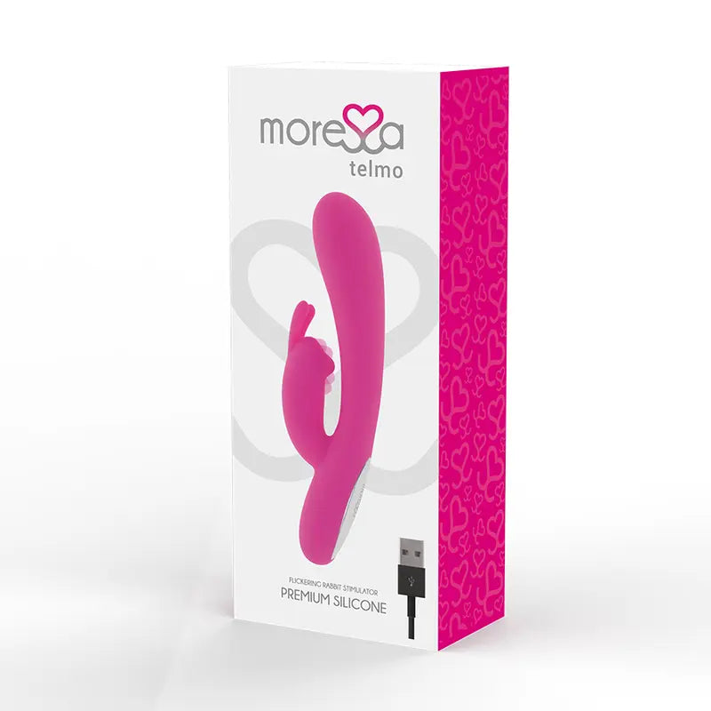 MORESSA - TELMO TICKLING CLITORIAL PREMIUM SILICONE RECARGABLE MORESSA