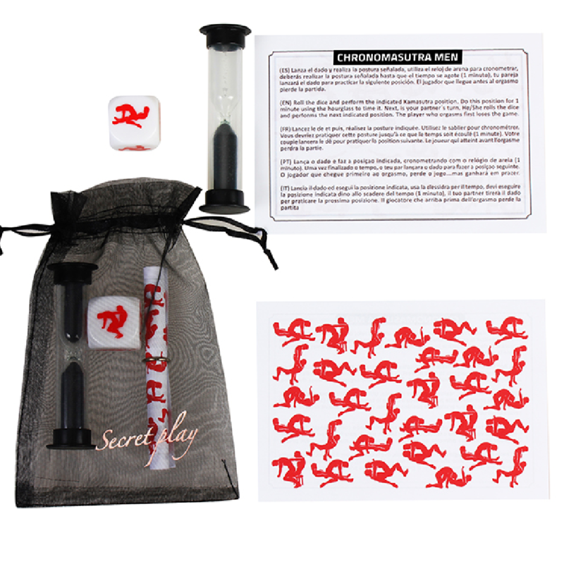 SECRETPLAY - CHRONOMASUTRA JUEGO GAY KIT (ES/EN/IT/PT/FR) SECRETPLAY 100% GAMES