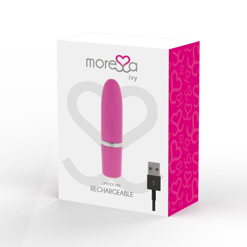 MORESSA - IVY  MASAJEADOR SIMULADOR LABIAL DE VIAJE ROSA MORESSA