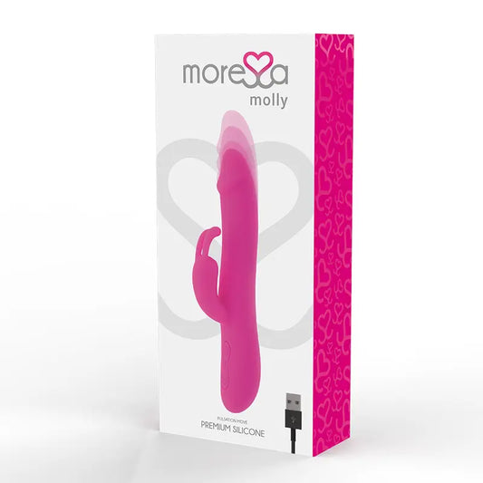 MORESSA - MOLLY IMPULSOR UP&DOWN Y POTENTE VIBRACIÓN PREMIUM SILICONE RECARGABLE MORESSA