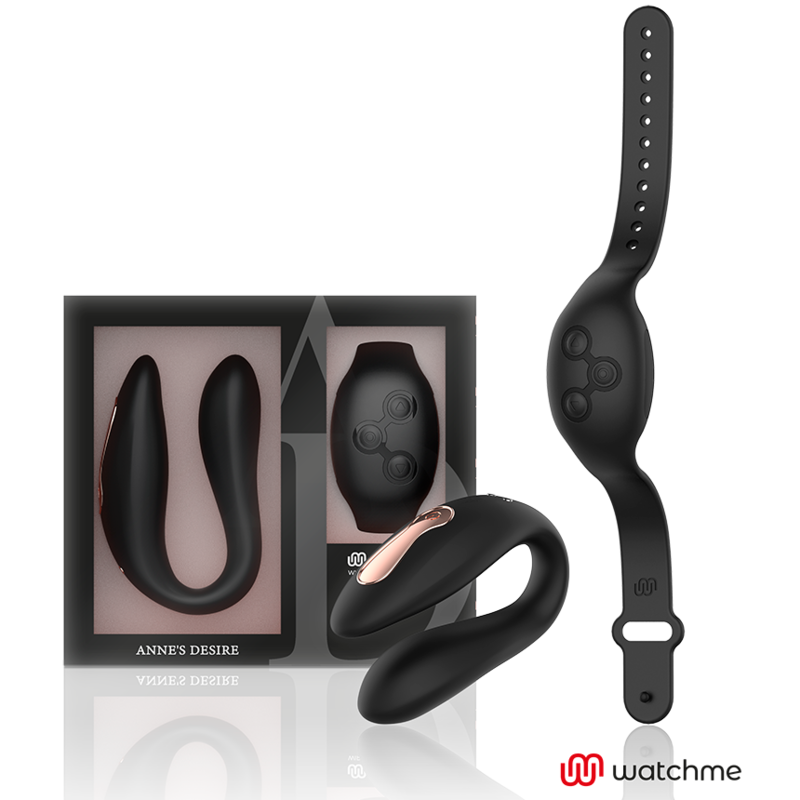 ANNE'S DESIRE - DUAL PLEASURE TECNOLOGÍA WATCHME NEGRO ANNE´S DESIRE