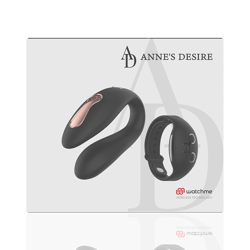 ANNE'S DESIRE - DUAL PLEASURE TECNOLOGÍA WATCHME NEGRO ANNE´S DESIRE
