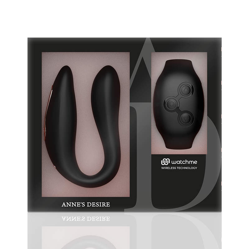 ANNE'S DESIRE - DUAL PLEASURE TECNOLOGÍA WATCHME NEGRO ANNE´S DESIRE