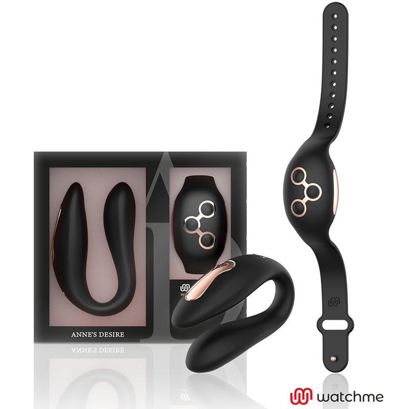 ANNE'S DESIRE - DUAL PLEASURE TECNOLOGÍA WATCHME NEGRO/GOLD ANNE´S DESIRE