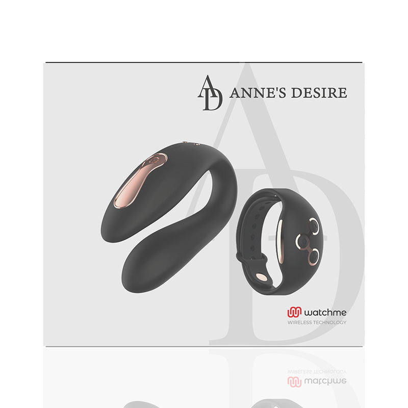 ANNE'S DESIRE - DUAL PLEASURE TECNOLOGÍA WATCHME NEGRO/GOLD ANNE´S DESIRE