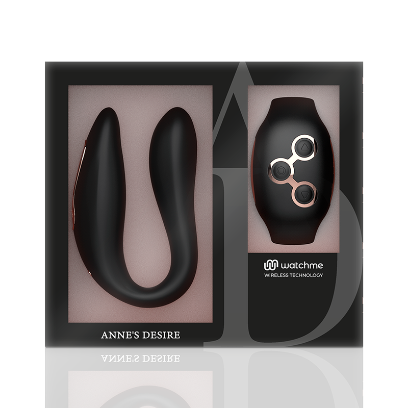 ANNE'S DESIRE - DUAL PLEASURE TECNOLOGÍA WATCHME NEGRO/GOLD ANNE´S DESIRE