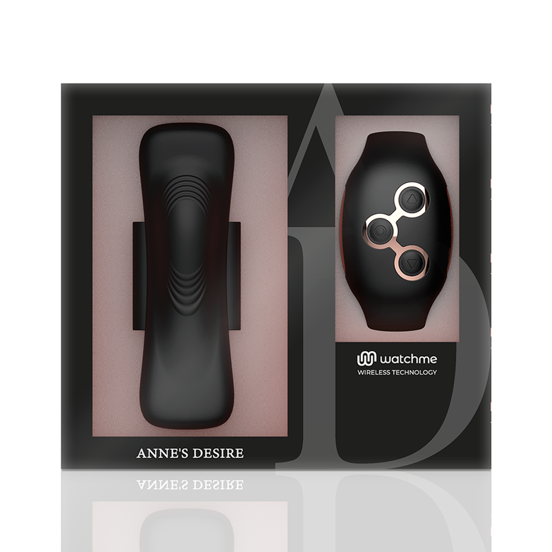 ANNE'S DESIRE - PANTY PLEASURE TECNOLOGÍA WATCHME NEGRO/GOLD ANNE´S DESIRE