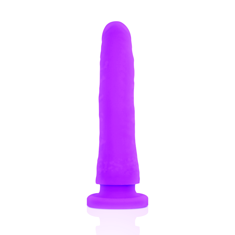 DELTA CLUB - DILDO REALISTA LILA SILICONA MEDICA 17 CM -O- 3 CM DELTACLUB