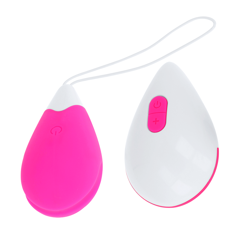 OHMAMA - HUEVO VIBRADOR 10 MODOS ROSA Y BLANCO OHMAMA STIMULATING