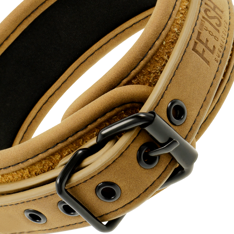 FETISH SUBMISSIVE ORIGEN - COLLAR CON CADENA CON FORRO DE NEOPRENO FETISH SUBMISSIVE ORIGIN