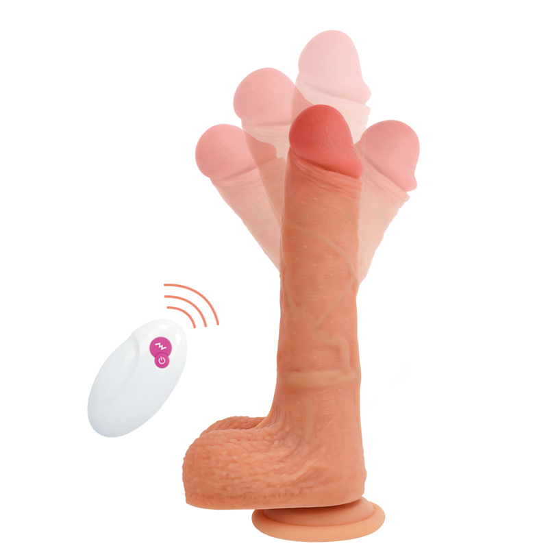 CYBER SILICOCK - REALISTICO CONTROL REMOTO MR RICK 20.9 CM -O- 4 CM CYBER SILICOCK