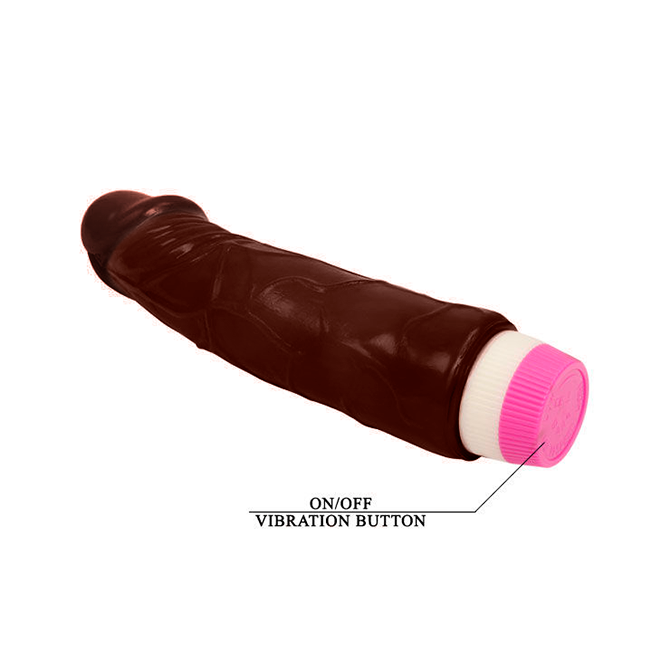 BAILE - WAVES OF PLEASURE VIBRADOR 19.5 CM MULATO BAILE VIBRATORS