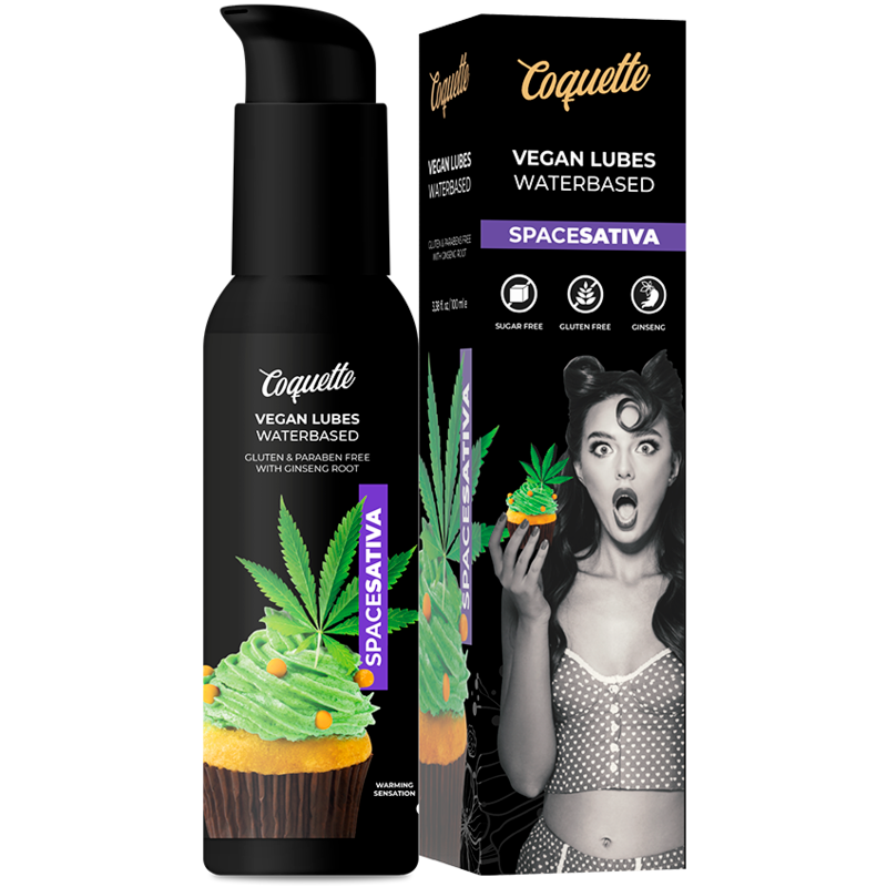 COQUETTE CHIC DESIRE - PREMIUM EXPERIENCE LUBRICANTE VEGANO SPACE SATIVA 100 ML COQUETTE COSMETICS