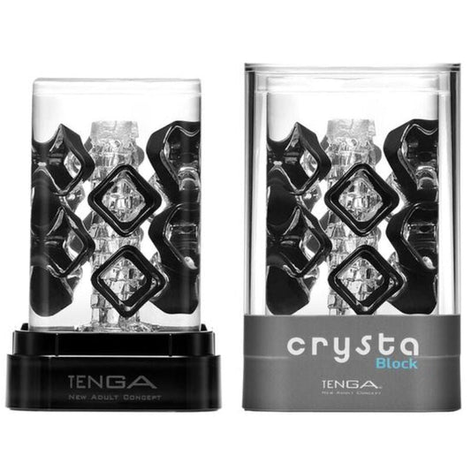 TENGA - CRYSTA MASTURBADOR MASCULINO BLOCK TENGA